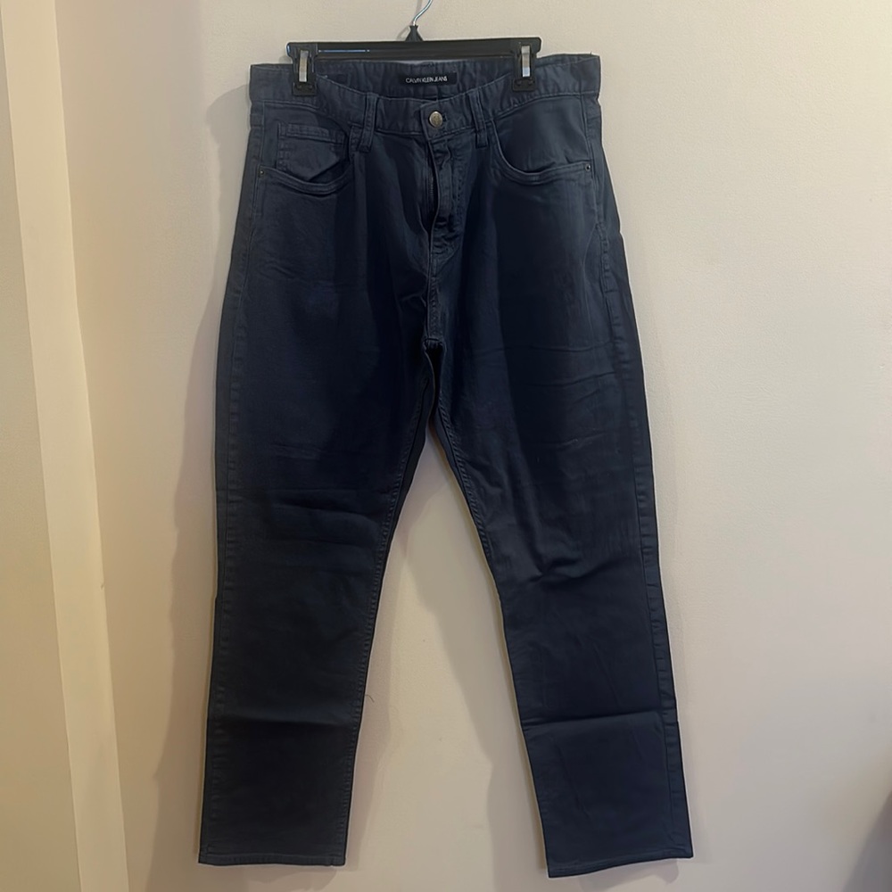 Men’s Calvin Klein Blue Chino Pant